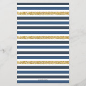 Nautical Ahoy Het is een Baby Predictions Advice (Achterkant)