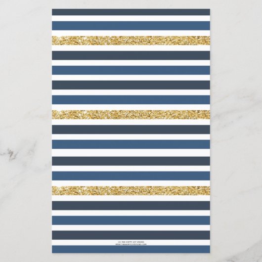 Nautical Ahoy Het is een Boy Baby shower Emoji Gam (Achterkant)