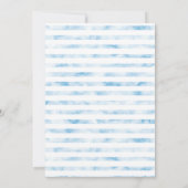 Nautical Ahoy Het is een Boy Baby shower Kaart (Achterkant)