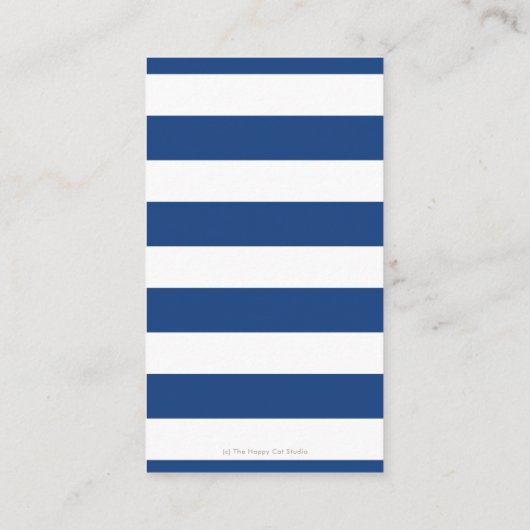 Nautical Ahoy Het is een Jongen Baby shower die ee Informatiekaartje (Achterkant)