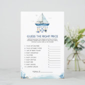 Nautical Ahoy Het is een jongen die de juiste prij (Staand voorkant)