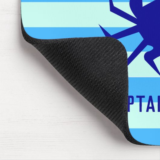 Nautical Ahoy Matey! Persoonlijk Mousepad Beach Muismat (Hoek)