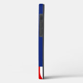 Nautical American Yacht Flag Anchor Case-Mate iPhone Case (Achterkant / Links)