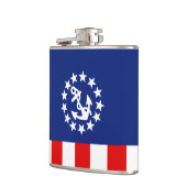 Nautical American Yacht Flag Decor Heupfles (Links)