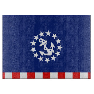 Nautical American Yacht Flag Decor Snijplank