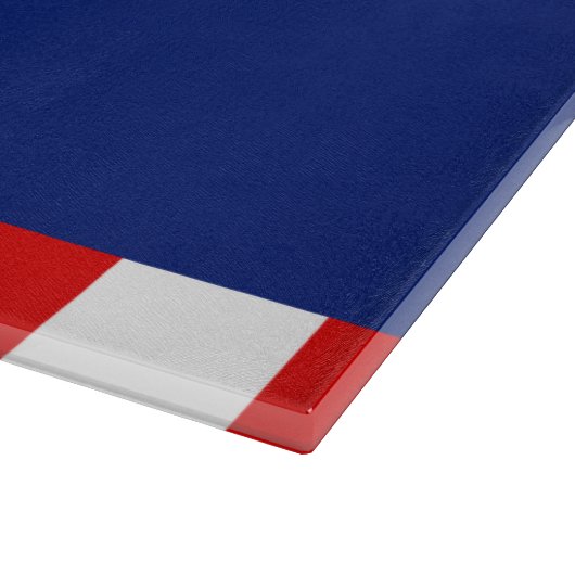 Nautical American Yacht Flag Decor Snijplank (Hoek)