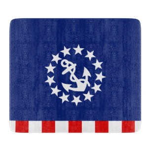 Nautical American Yacht Flag Decor Snijplank