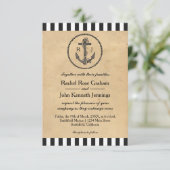  Nautical Anchor - 3x5 Weddenschap Kaart (Staand voorkant)