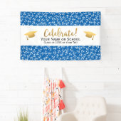 Nautical Anchor Afstuderen Class of 20XX Afstudeer Spandoek (Insitu)