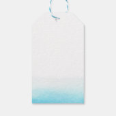 Nautical Anchor Ahoy Het is een jongen op maat Cadeaulabel (Achterkant)