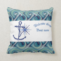 Nautical Anchor and Personalized Boat Name