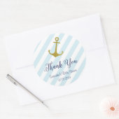Nautical Anchor Baby shower Sticker (Envelop)