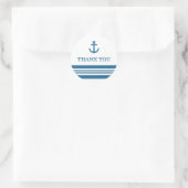 Nautical Anchor Bedankt Stickers (Tas)