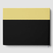 Nautical Anchor - Black Gold - Beach Weddenschap Gastenboek (Achterkant)