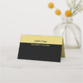 Nautical Anchor - Black Gold - Beach Weddenschap Plaatskaartje (Achterkant)