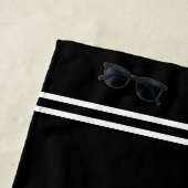 Nautical  Anchor Boat Name Navy Black Strandlaken (In situ)