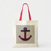 Nautical Anchor Canvas tas (Voorkant)