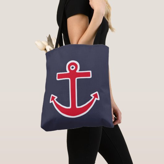 Nautical Anchor Canvas tas Gift (Dichtbij)
