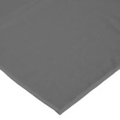 Nautical anchor charcoal grijs aangepaste bootnaam tafelkleed (Gekanteld)