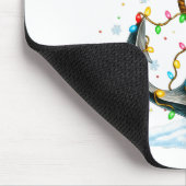 Nautical Anchor Christmas Lights Boating Sailor  Muismat (Hoek)