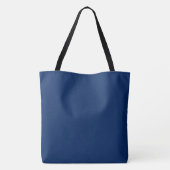 Nautical Anchor Family Reunion Navy Blue & White Tote Bag (Achterkant)
