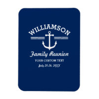 Nautical Anchor Family Reunion Trip Crueach