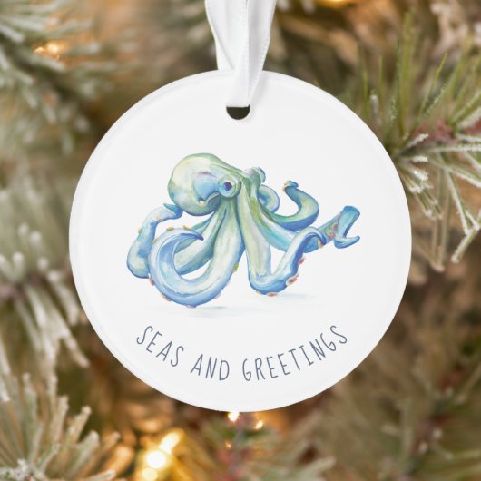 Nautical Anchor First Gehuwd met kerstversiering Ornament (Boom)