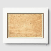 Nautical Anchor Framed  Paper Wedding Gastenboek (Achterkant)