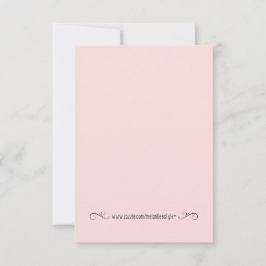 Nautical Anchor - Hartelijk dank Bedankkaart (Achterkant)