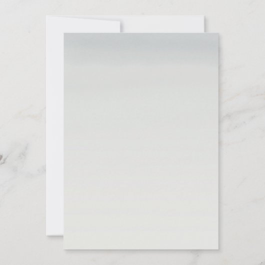 Nautical anchor herald bruiloft uitnodiging (Achterkant)