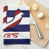 Nautical Anchor Kitchen Towel Theedoek (Quarter Fold)