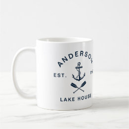 Nautical Anchor Lake House: Summer Family Vacation Koffiemok