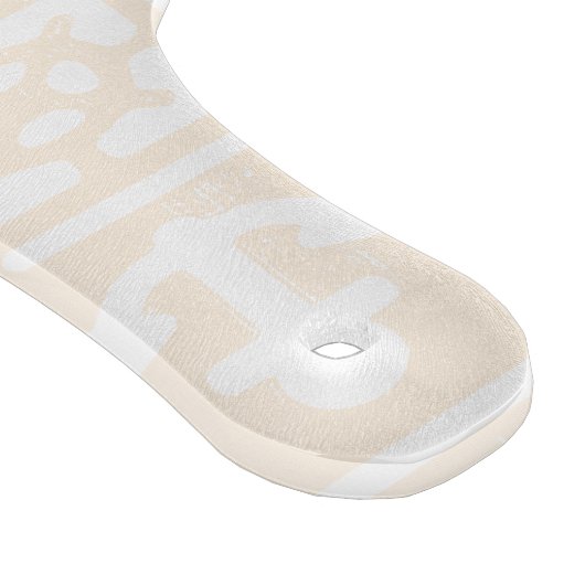 Nautical Anchor Monogrammed Paddle Snijplank (Hoek)