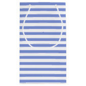 Nautical Anchor - Navy Baby shower Gift Bag Klein Cadeauzakje (Achterkant)