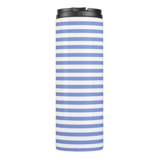 Nautical Anchor Navy Blue Thermosbeker (Achterkant)