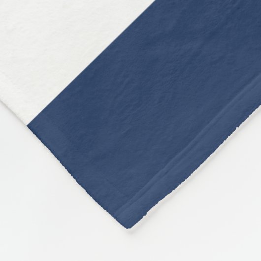 Nautical anchor navy striped boot blanket fleece deken (Hoek)