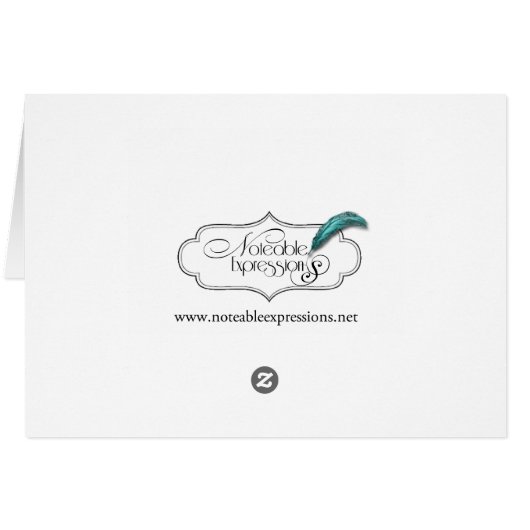 Nautical Anchor on Navy Table Number tent (Achterkant Horizontaal)