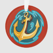 Nautical Anchor Ornament (voorkant)