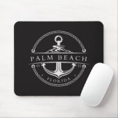 Nautical Anchor Palm Beach Florida 1952 Muismat (Met muis)