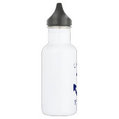 Nautical Anchor Patriottische Kapitein Naam Waterfles (Links)