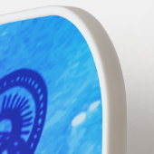 Nautical Anchor Personalized Name  Pickleball Paddle (Links Detail)