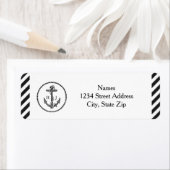  Nautical Anchor - Retouradreslabels Etiket (Insitu)