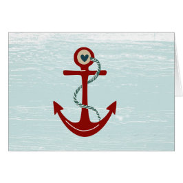 Nautical Anchor Rope All Occasion Kaart