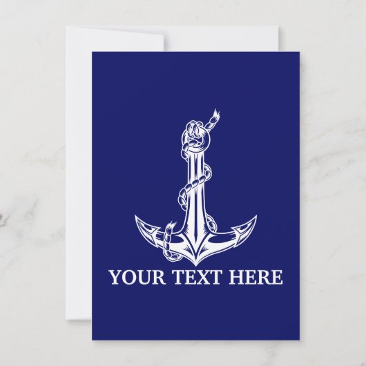  Nautical Anchor Rope Boat Name (Achterkant)