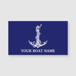 Nautical Anchor Rope Boat Name