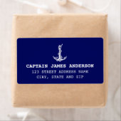 Nautical Anchor Rope Boat Name Etiket (Insitu)