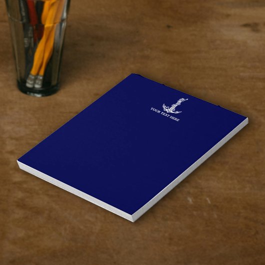  Nautical Anchor Rope Boat Name Notitieblok