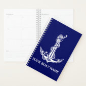 Nautical Anchor Rope Boat Name Planner (Display)