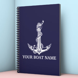  Nautical Anchor Rope Boat Name Planner
