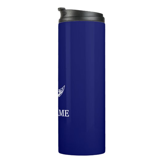  Nautical Anchor Rope Boat Name Thermosbeker (Geroteerd rechts)